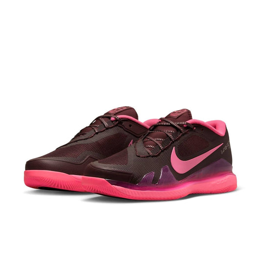 Women's Zoom Vapor Pro Premium Tennis Shoes In Burgundy Crush/pinksicle