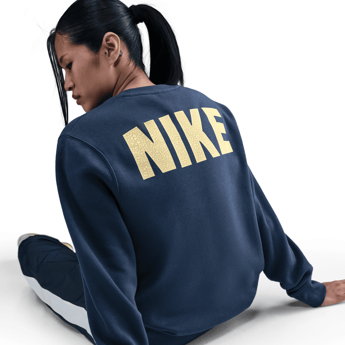 + Stranger Things Fleece Crew 'Midnight Navy'