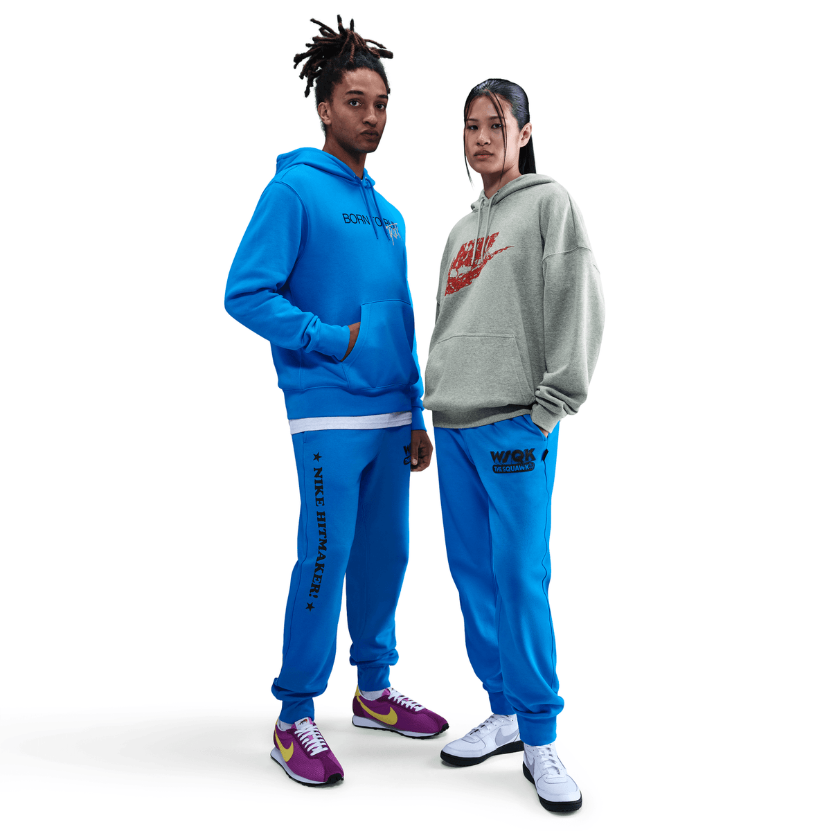 + Stranger Things Fleece Pants 'Light Photo Blue'