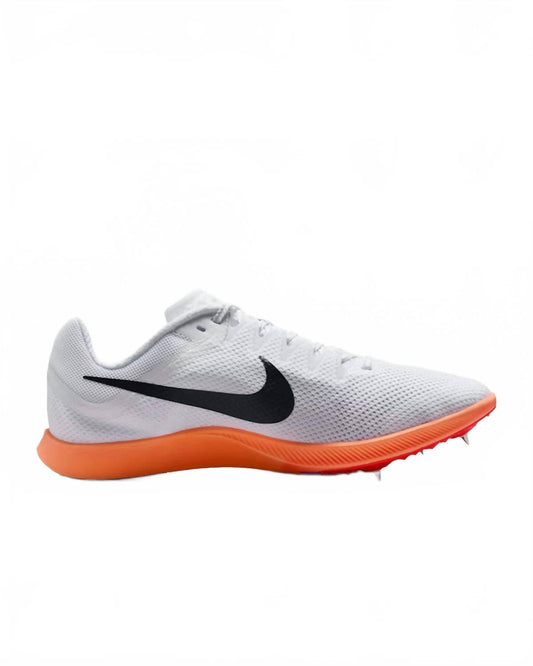 Women's Zoom Rival Distance Running Shoes In White/bright Crimson/hyper Turquoise/obsidian