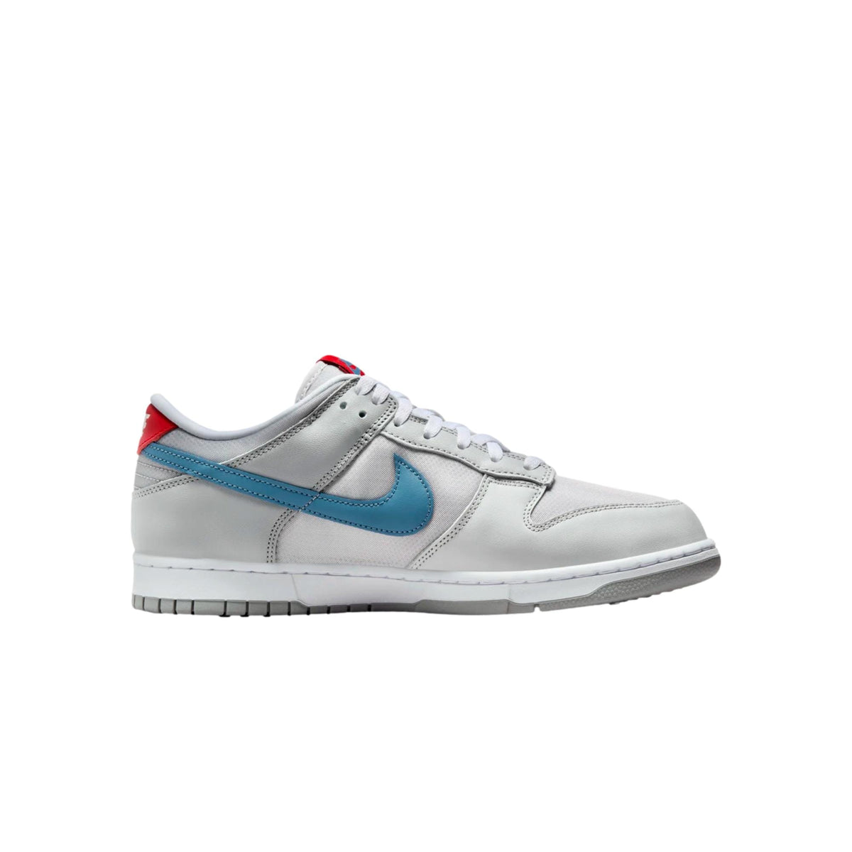 Men's Nike Dunk Low QS Metallic Silver/Aegean Storm HF0391-001