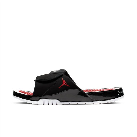 Men's Hydro Xi Retro Slide In Black/varsity Red-Varsity Red-White