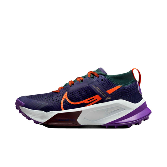 Women's Nike ZoomX Zegama Trail Purple Ink/Safety Orange DH0625-500