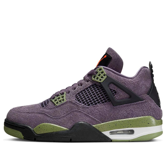 Women's Air Jordan 4 Retro AQ9129-500 Sneaker Canyon Purple Lifestyle Shoes