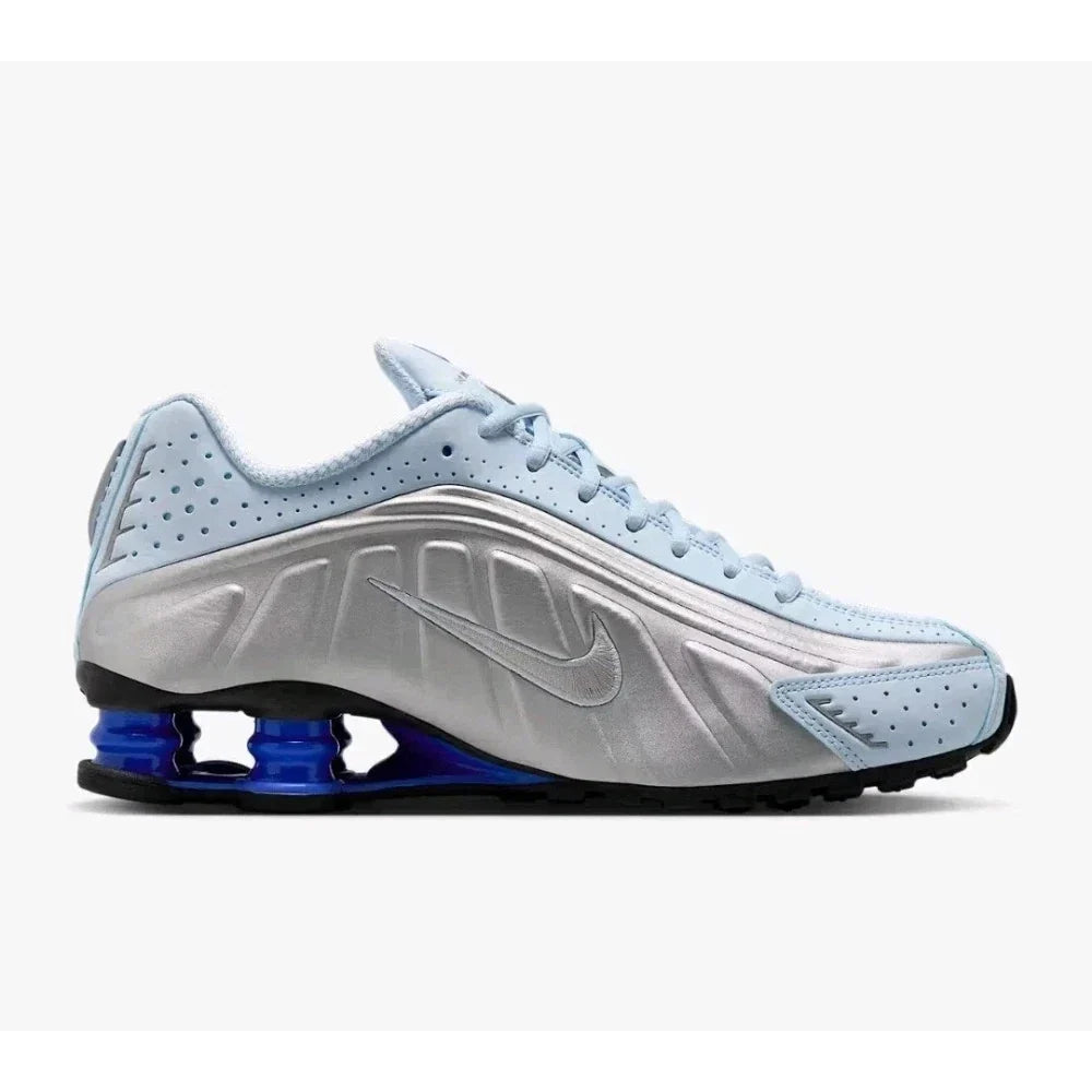 Nike Shox R4 AR3565-402 Sneakers Women's Blue Tint Running Shoes HAM736