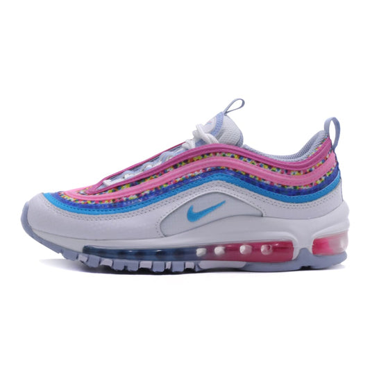Grade-School Nike Air Max 97 SE White/Blue Lightning DV7550-100