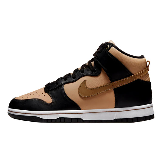 Women's Nike Dunk High LXX Black/Flax-Vachetta Tan-White DX0346-001