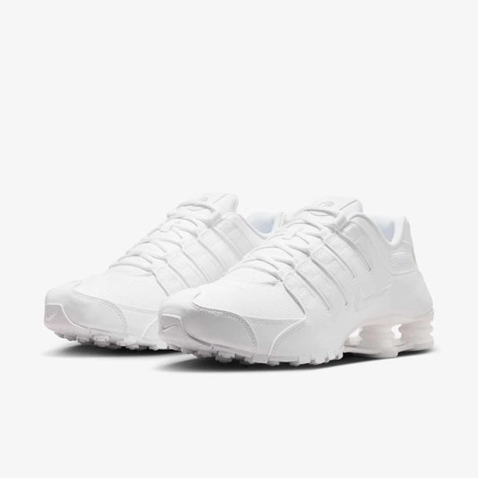 Nike Shox NZ 378341-128 Sneaker Men White Athletic Low Top Running Shoes MEW1331