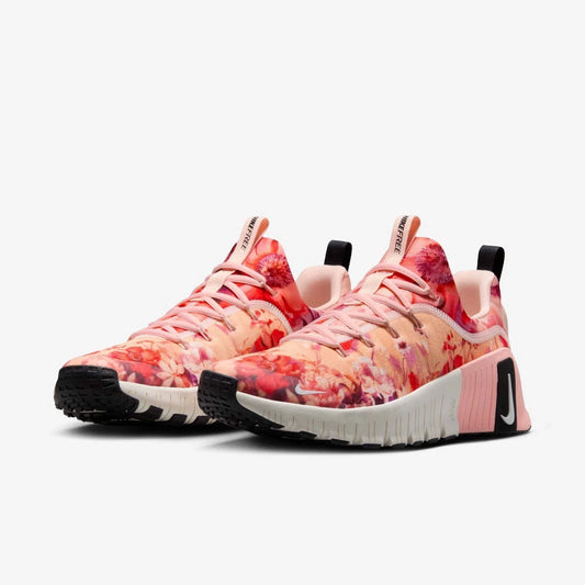 Nike Free MetconAMP IB6902-600 Women's Coral Floral Workout Shoes MEW2015