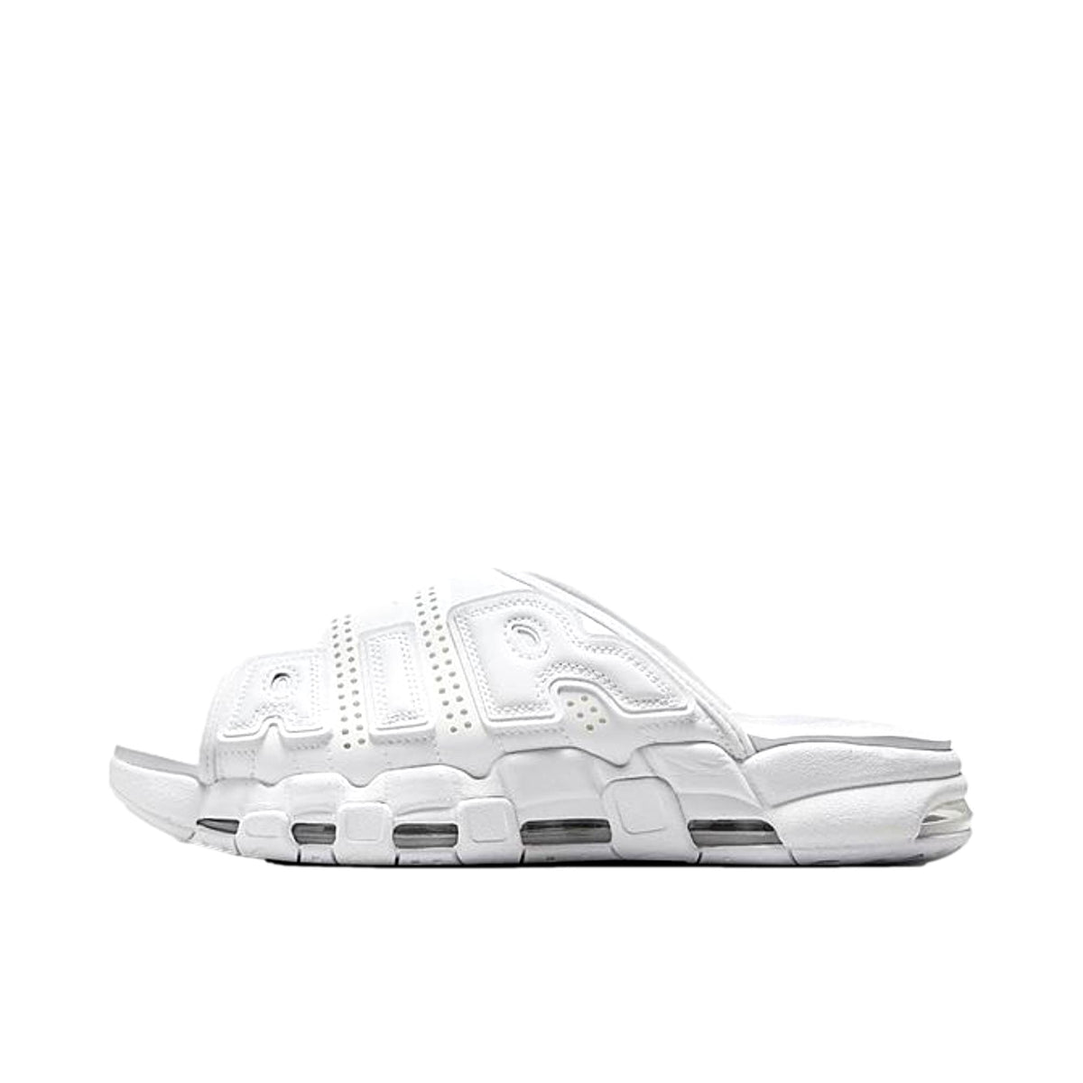 Men's Nike Air More Uptempo Slide NA White/White-T White FD9884-101