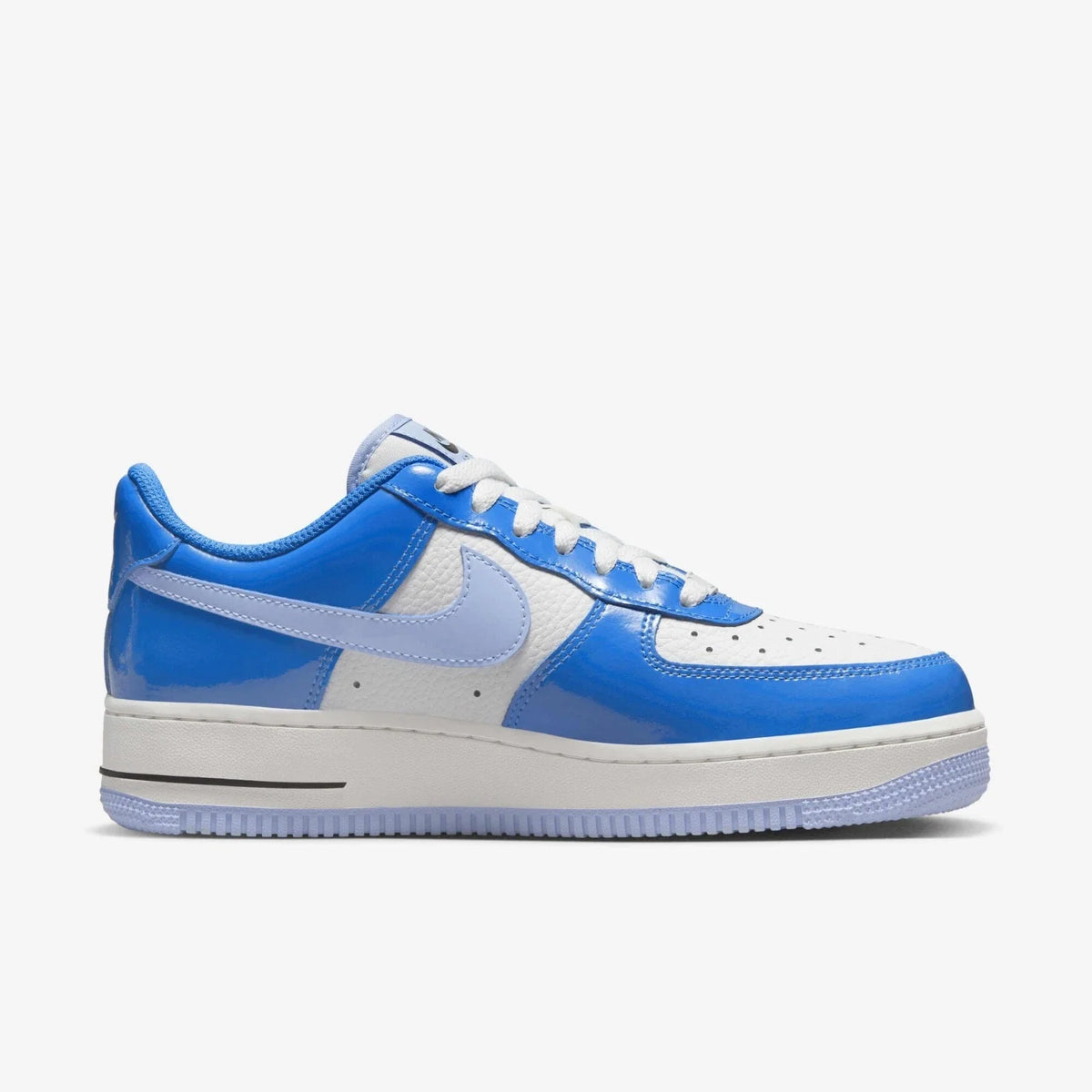 Nike Air Force 1 '07 FJ4801-400 Sneaker Women White Blue Leather Lifestyle Shoes