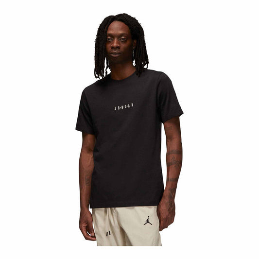 MENS JORDAN AIR T SHIRT_BLACK/SAIL/SAIL
