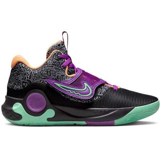 Men's Nike KD Trey 5 X Black/Vivid Purple-Peach Cream DD9538-013