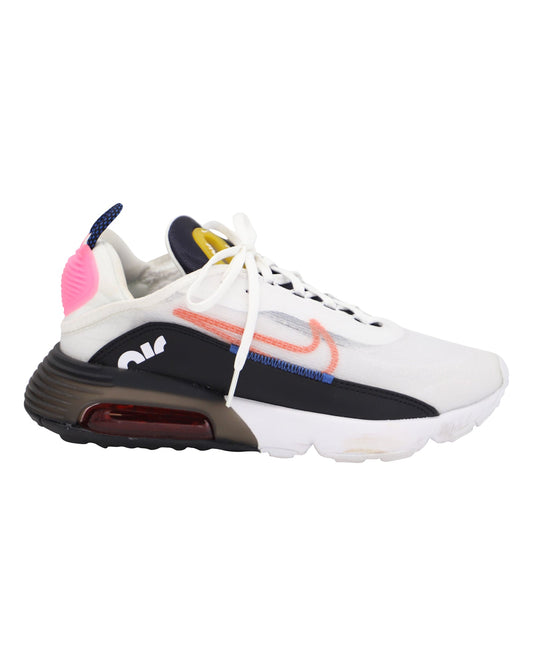 Nike Air Max 2090 Sneakers in White Starfish Pink Glow Synthetic