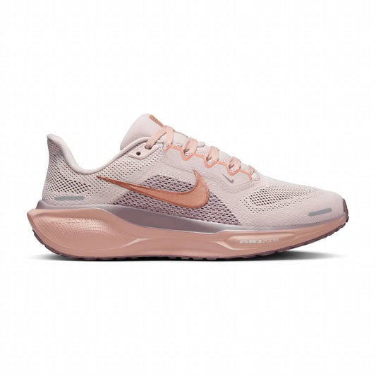 Women's Air Zoom Pegasus 41 Shoes In Silt Red/mtlc Rose Gold