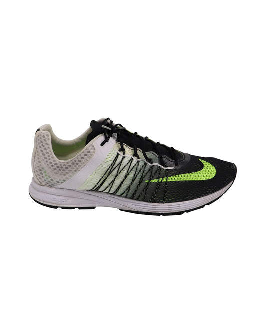 Nike Air Zoom Streak 5 in Black/Neon Polyester