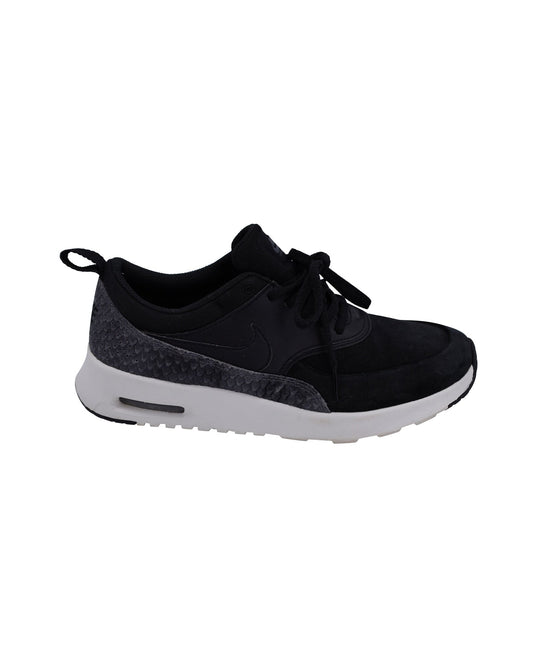 Nike Air Max Thea Sneakers in Black Leather