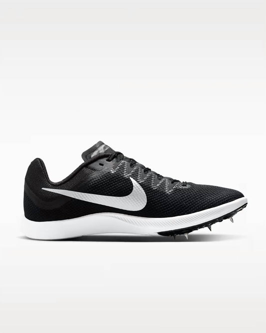 Women's Zoom Rival Distance Running Shoes In Black/black/metallic Silver