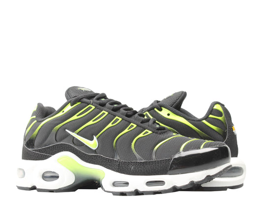 Men's Nike Air Max Plus Black/Volt-White-Platnium Tint Running Shoes 852630-037