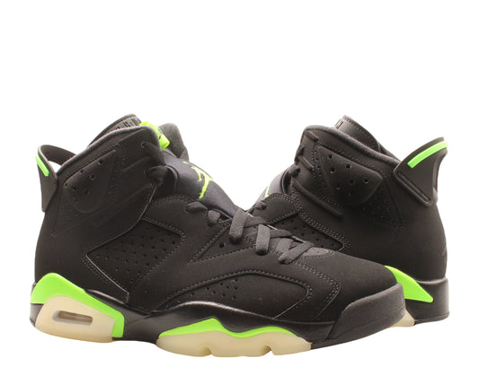 Men's Nike Air Jordan 6 Retro Black/Electric Green Basketball Shoes CT8529-003