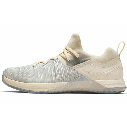 Nike Metcon Flyknit 3 MTLC White/Silver  BQ8797-001 Women's