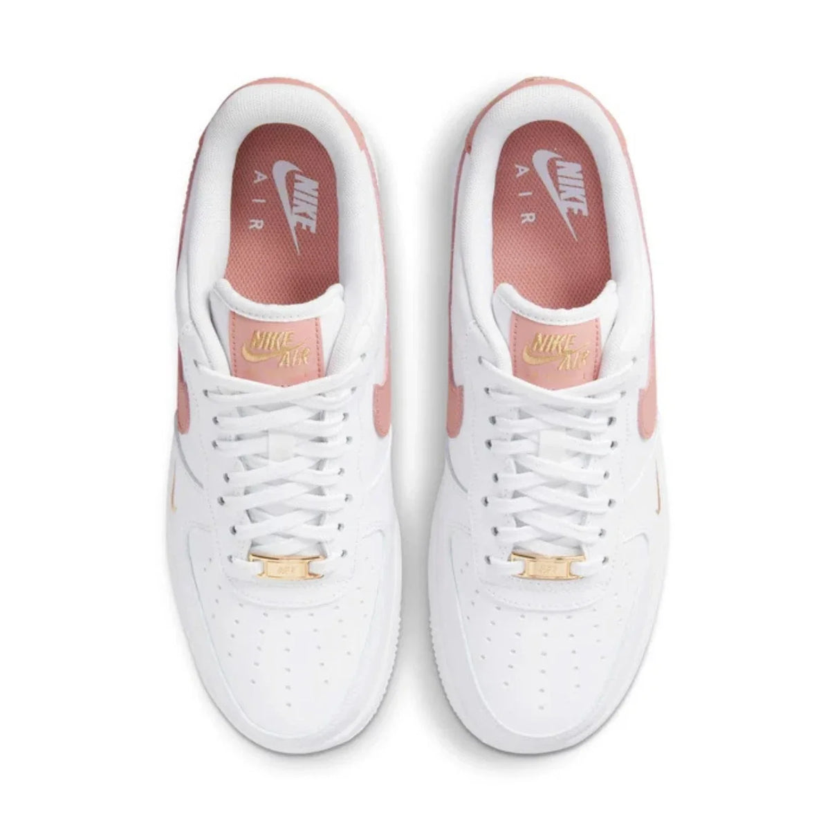 Nike Air Force 1 '07 CZ0270-103 Sneakers Women's White Pink Lifestyle Shoes