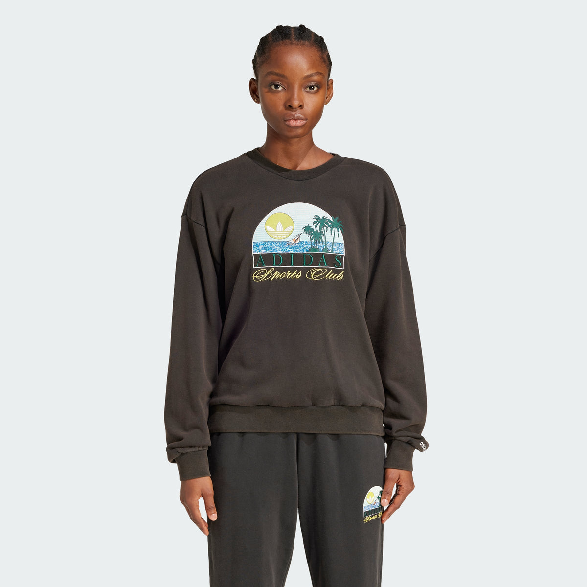 Women's adidas Trefoil Series Island Club Sweatshirt