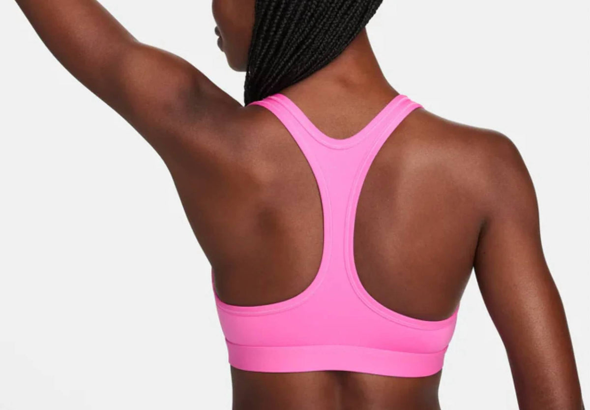 Swoosh Light-Support Non-Padded Sports Bra In Playful Pink