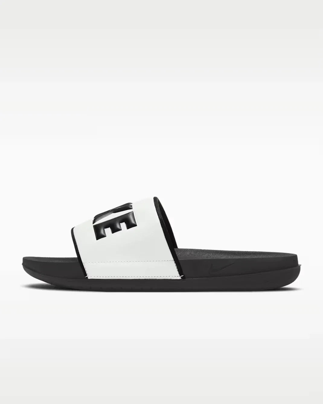 Nike Offcourt BQ4632-011 Sandals Womens US  White Black Slip On Slide ZOGG2997