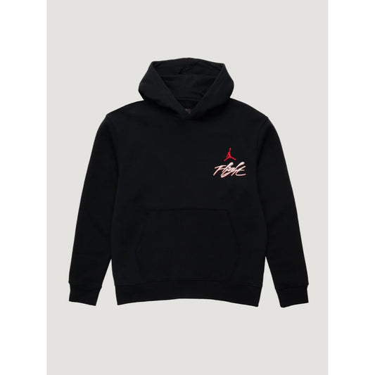 Men's Nike Jordan Graphic Fleece Pullover Hoodie Black DQ7505-011